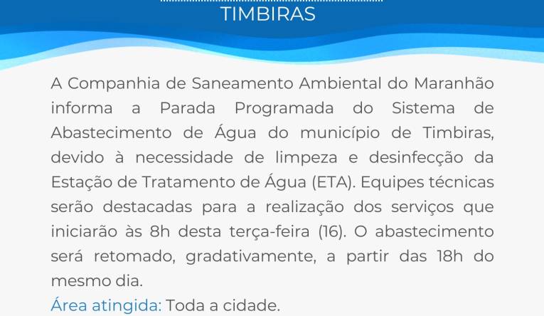 TIMBIRAS - 15.04