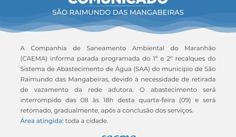 SÃO RAIMUNDO DAS MANGABEIRAS - 08.08