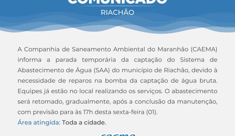 RIACHÃO - 01.09