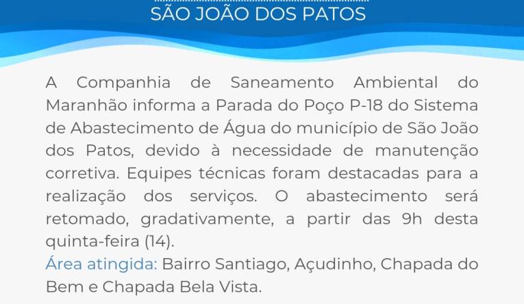 SÃO JOÃO DOS PATOS - 13.12