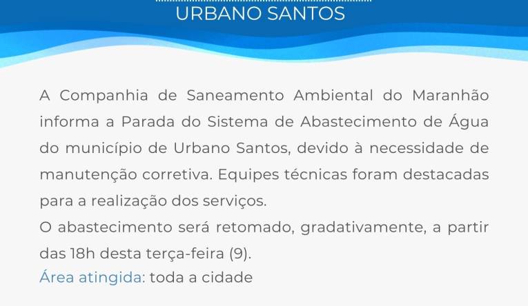 URBANO SANTOS - 08.01