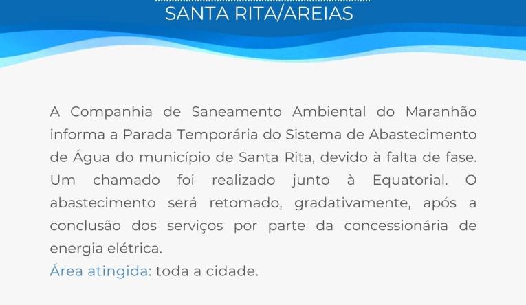 SANTA RITA/AREIAS - 11.01