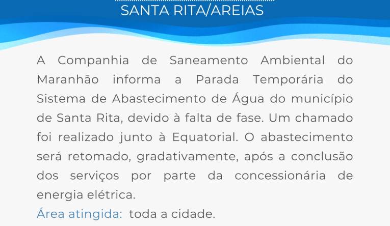 SANTA RITA/AREIAS - 14.01