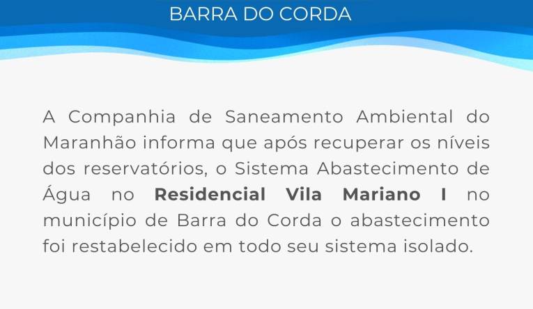 BARRA DO CORDA - 18.10