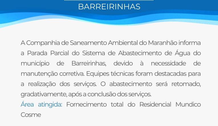 BARREIRINHAS - 23.01