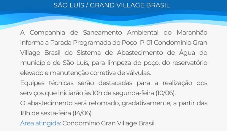 SÃO LUÍS - GRAND VILLAGE BRASIL