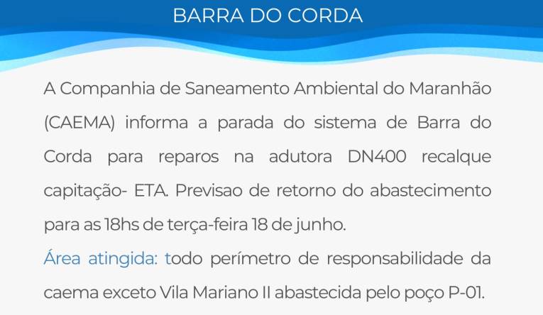 BARRA DO CORDA - 18.06