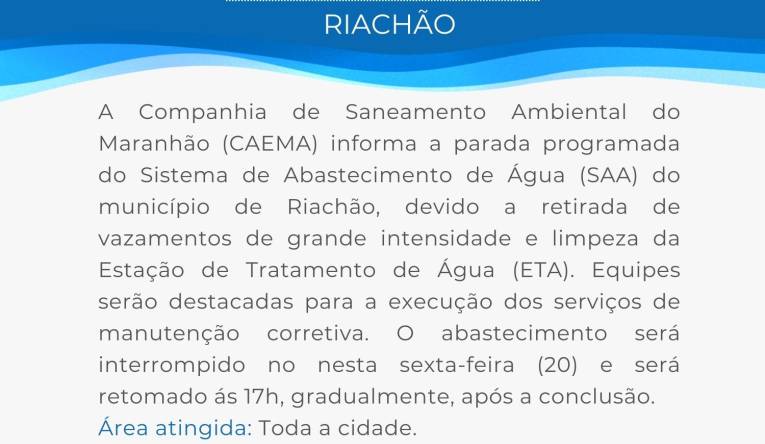 RIACHÃO - 19.09