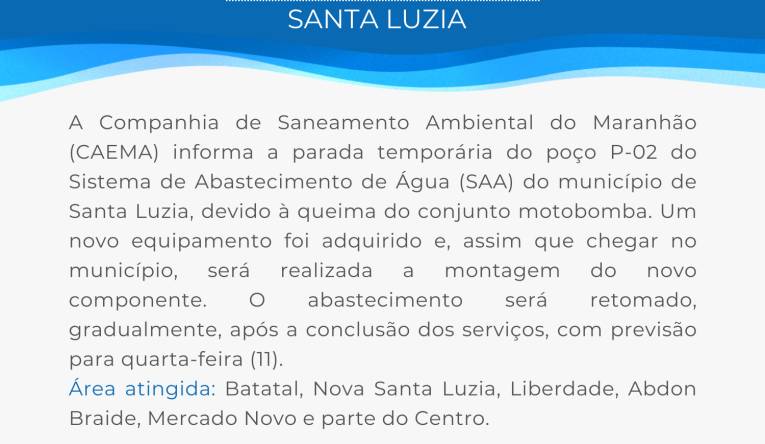 SANTA LUZIA - 09.09