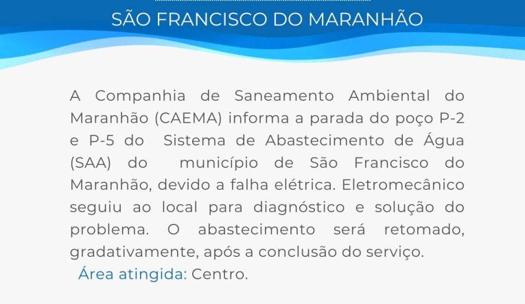 SÃO FRANCISCO DO MARANHÃO - 21.09