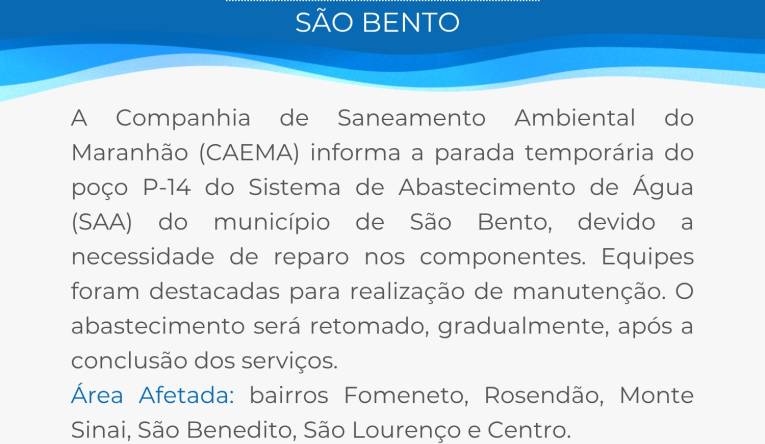 SÃO BENTO - 27.06