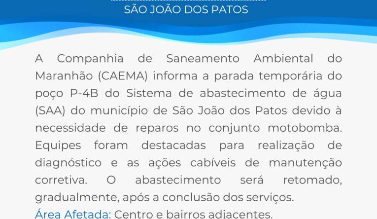 SÃO JOSÉ DOS PATOS - 28.06