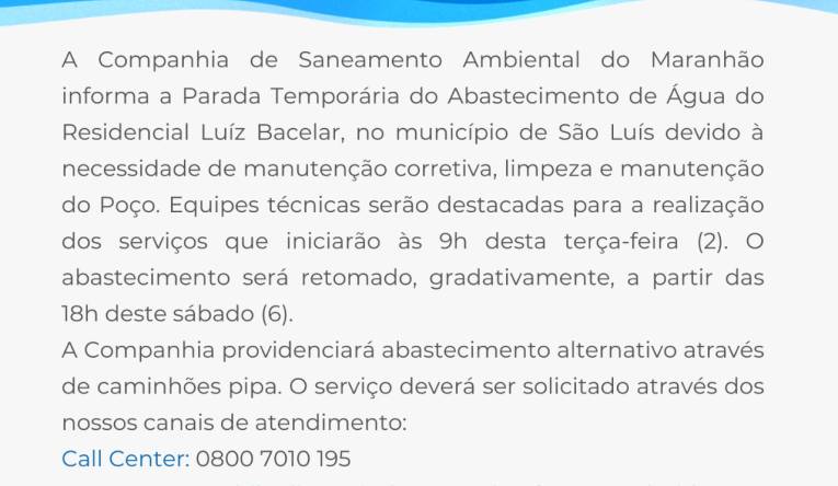 SÃO LUÍS / RESIDENCIAL LUÍZ BACELAR - 01.09