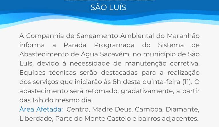 SÃO LUÍS - 10.09