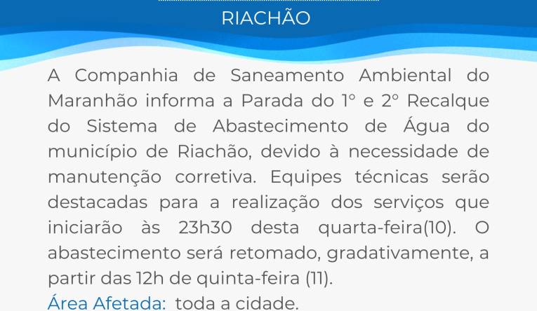 RIACHÃO - 10.09