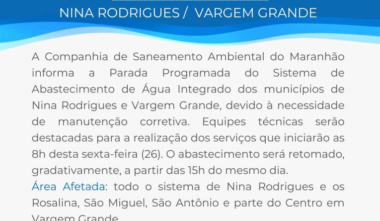 NINA RODRIGUES / VARGEM GRANDE - 25.09