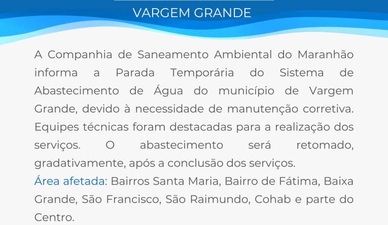 VARGEM GRANDE - 29.09