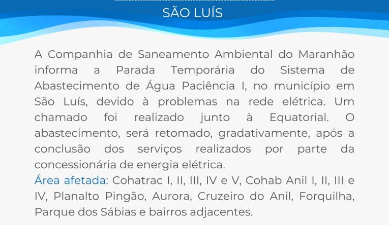 SÃO LUÍS - 30.09