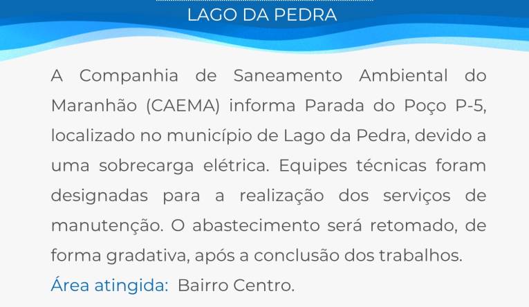 LAGO DA PEDRA - 13.10