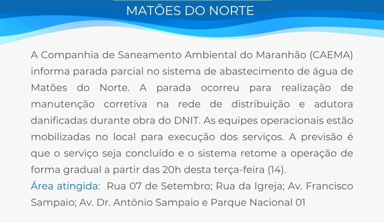 MATÕES DO NORTE - 14.10