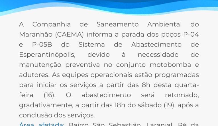 ESPERANTINÓPOLIS - 15.09