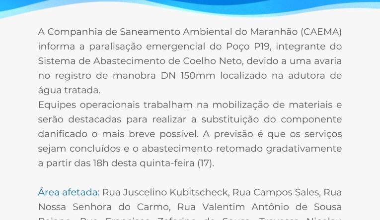 COELHO NETO -16.09