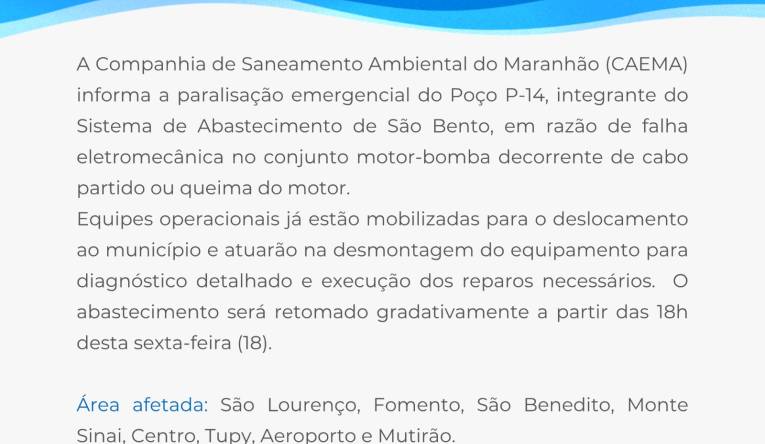 SÃO BENTO - 17.09