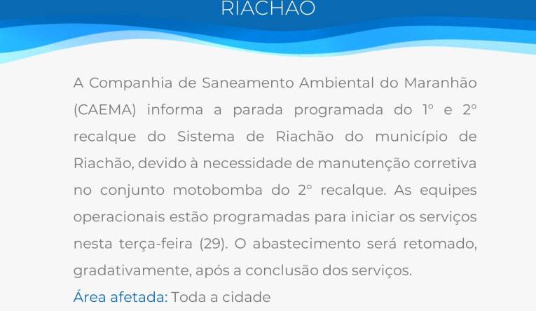 RIACHÃO - 28.09