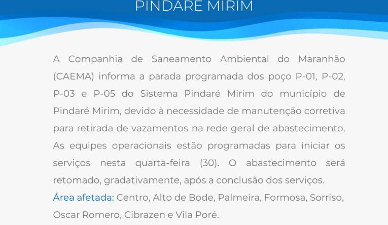 PINDARÉ MIRIM - 29.09