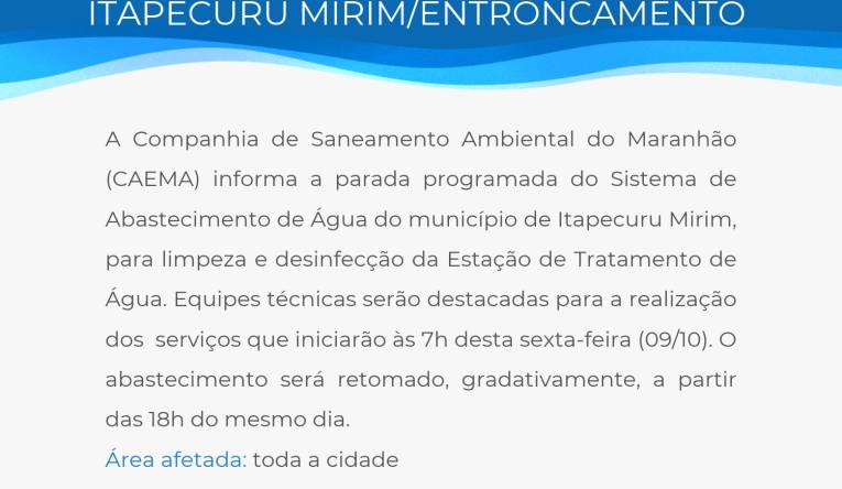 ITAPECURU MIRIM / ENTROCAMENTO - 07.10