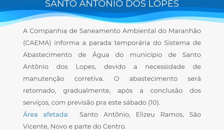 SANTO ANTÔNIO DOS LOPES - 09.10