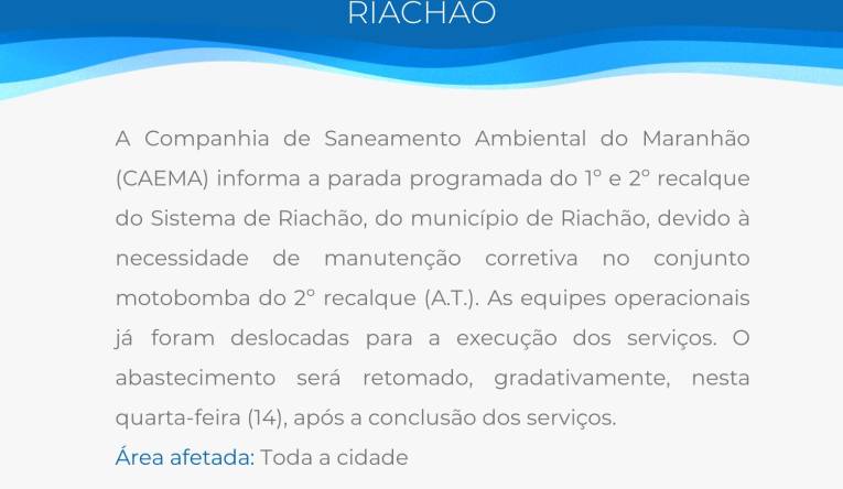 RIACHÃO - 14.10