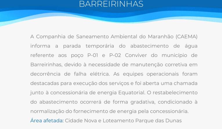 BARREIRINHAS - 16.10