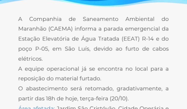 SÃO LUÍS - 20.10