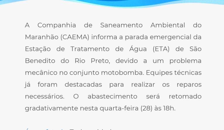 SÃO BENEDITO DO RIO PRETO - 27.10